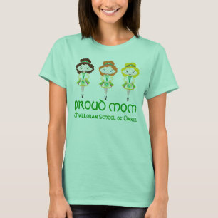 KIDLETS - den irländske dansskolan är stolt mamma T-shirt