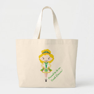 KIDLETS irish dancer dans blonde sko bag Jumbo Tygkasse