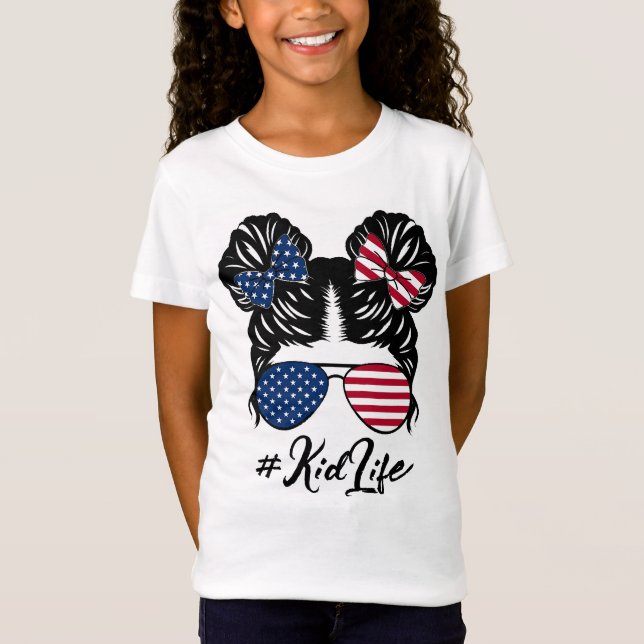 #KidLife American Girl T Shirt (Framsida)