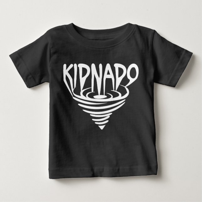 Kidnado Småbarn Long-Sleeve Tee White Trnel (Framsida)