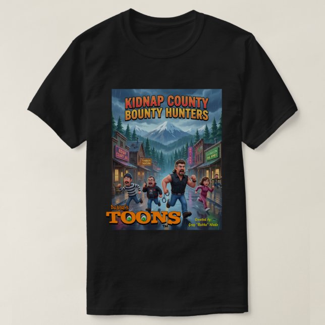 KIDNAP COUNTY, WASHINGTON T SHIRT (Design framsida)