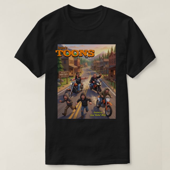KIDNAPP COUNTY, WASHINGTON T SHIRT (Design framsida)