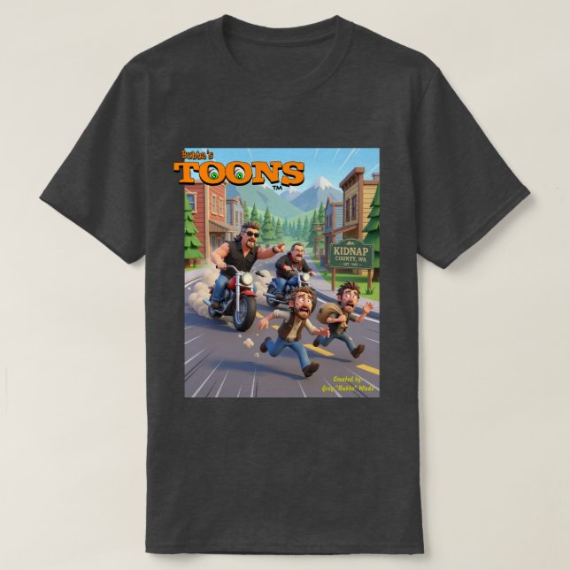 KIDNAPP COUNTY, WASHINGTON T SHIRT (Design framsida)
