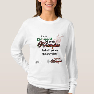 Kidnappad av Krampus Lousy Shirt T