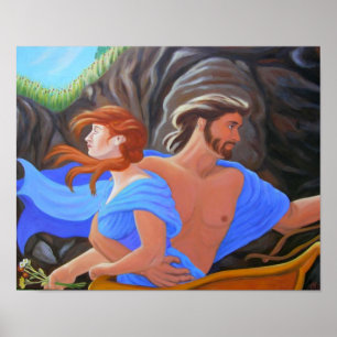 Kidnappningen av Persephone - Hades och Persephone Poster