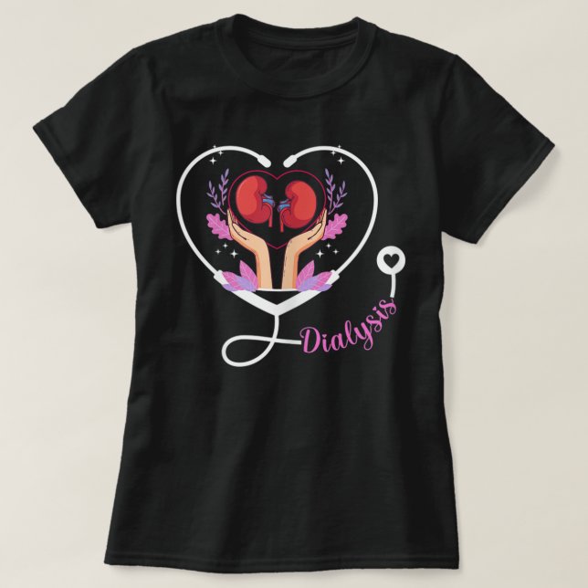 Kidne (Heartslag Kidne) T Shirt (Design framsida)