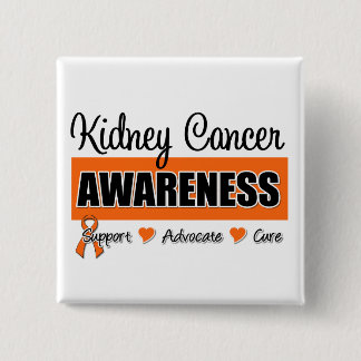 Kidney Cancer Awareness Badge Knapp