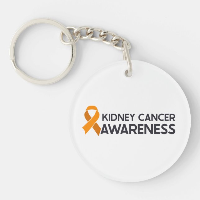 Kidney Cancer Awareness Keychain (Framsidan)