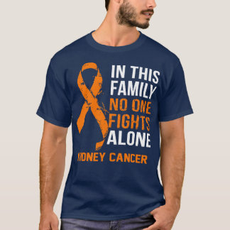 Kidney Cancer Awareness No One Fights Ensam Hope F T Shirt