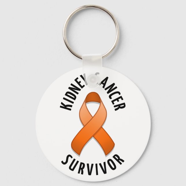 Kidney Cancer Survivor Keychain Nyckelring (Framsida)