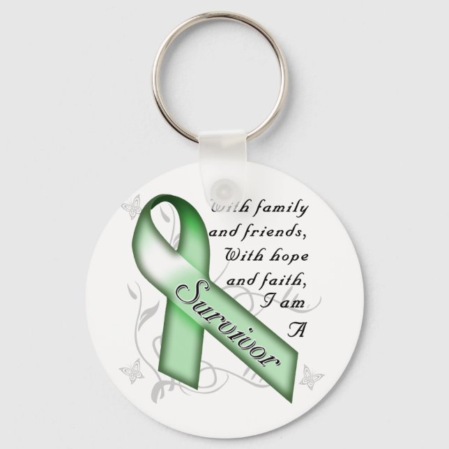 Kidney Cancer Survivor Nyckelring (Framsida)