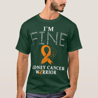 Kidney Cancer Warrior Jag är Bra 1 T Shirt
