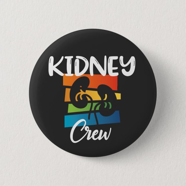 Kidney Crew Dialysis Nephrology Kidney Squad Knapp (Framsida)