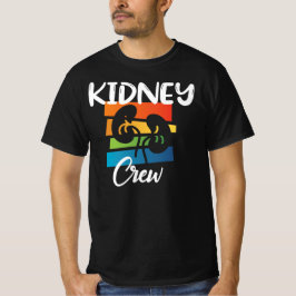 Kidney Crew Dialysis Nephrology Kidney Squad T Shirt