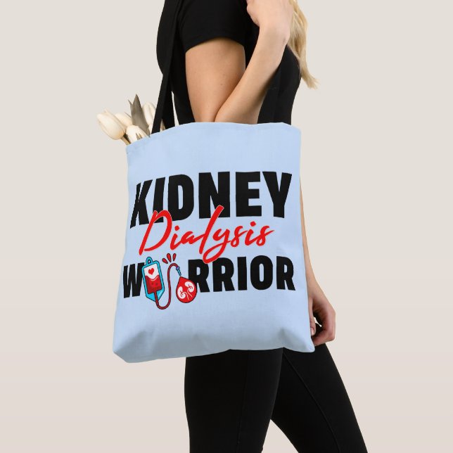 Kidney Dialys Warrior Kidney Recipient Tygkasse (Närbild)