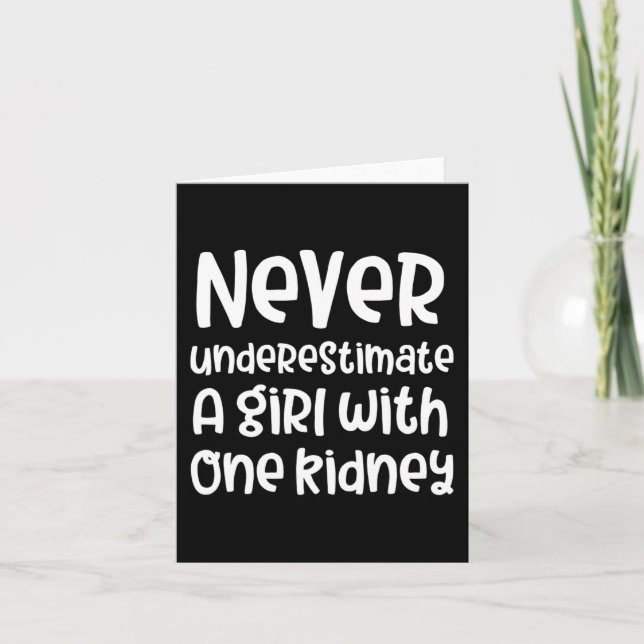 Kidney Disease Awareness Girl Donor Transplant for Kort (Framsida)