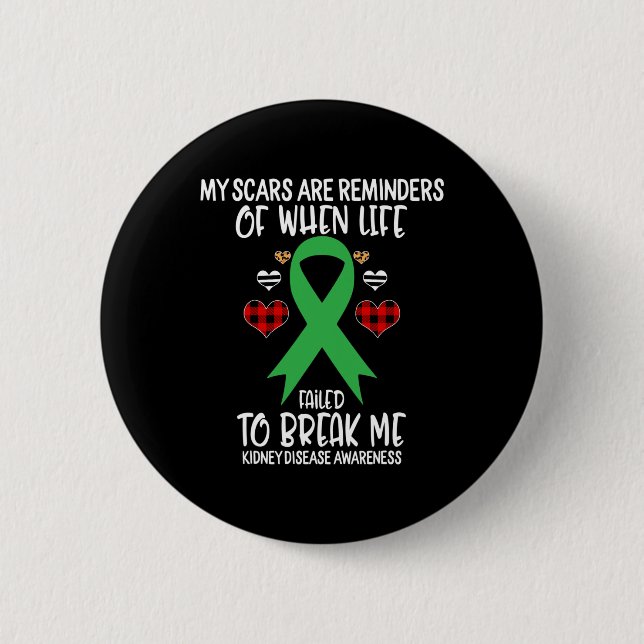 Kidney Disease Awareness Warrior Scars Reminders L Knapp (Framsida)