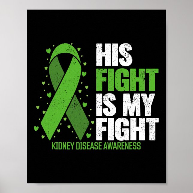 Kidney Disease Hans Fight My Fight Kidney Disease  Poster (Framsidan)