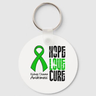 Kidney Disease Hope Kärlek Cure Ribbon Nyckelring