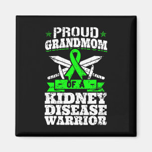 Kidney Disease Warrior Awareness Ckd Magnet