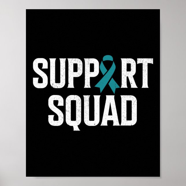 Kidney Disease Warrior Support Squad Poster (Framsidan)