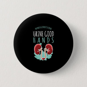 Kidney Doktor Urology Gift Urine Bra Händer Knapp