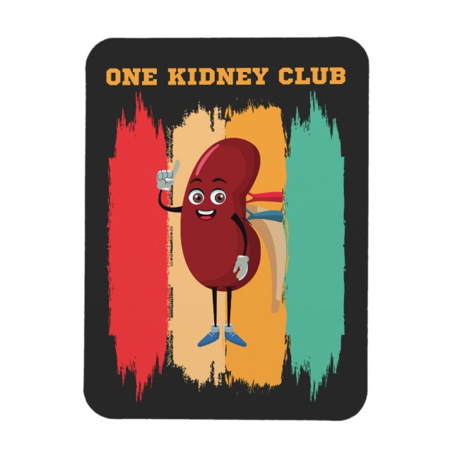 Kidney Donor Kidney Transplant Magnet (Vertikal)