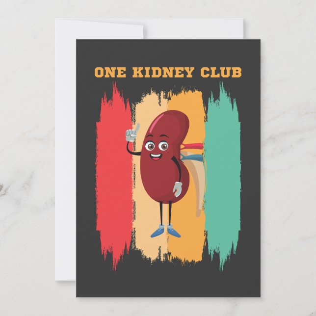 Kidney Donor Kidney Transplant Tack Kort (Framsida)