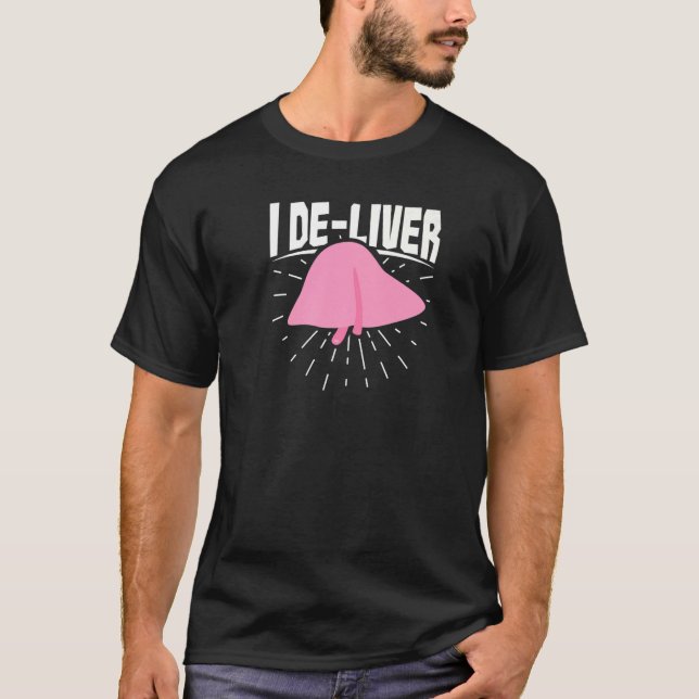 Kidney - och leverorgantransplantationsåterställni t shirt (Framsida)