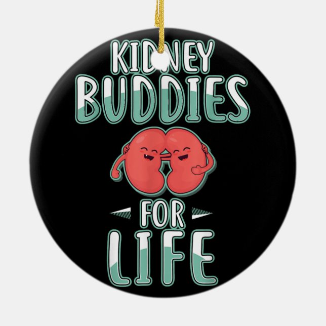 Kidney podies Ceramic Ornament (Baksidan)