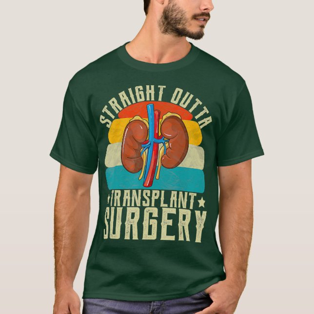 Kidney Rak Outta Transplant Surgery Gifts T Shirt (Framsida)