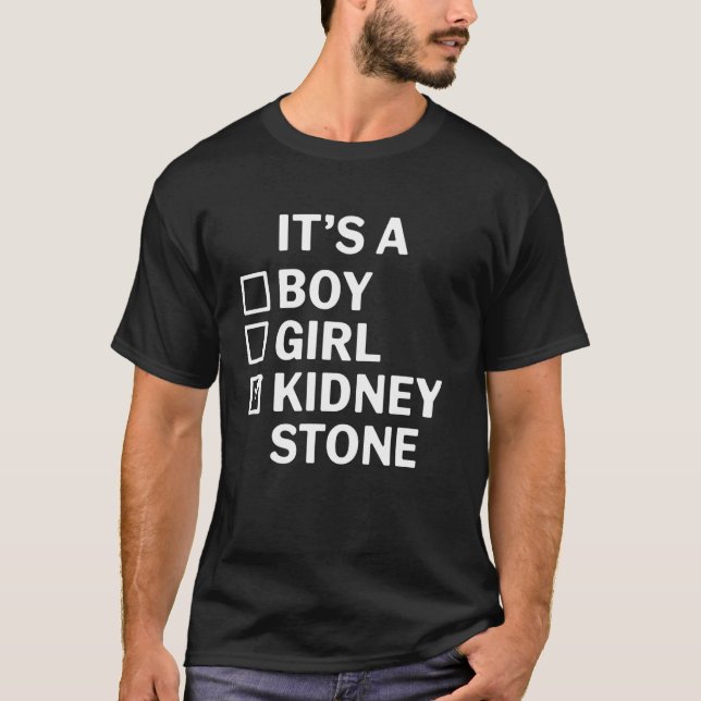Kidney Stone Det är Kidney Stone Funny Get well Gi T Shirt (Framsida)
