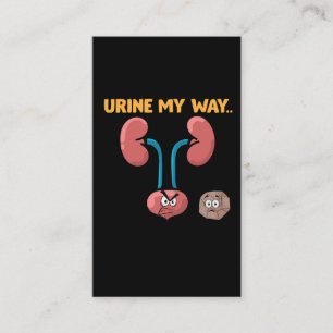 Kidney Stone Survivor Funny Kirurgiska operation H Visitkort