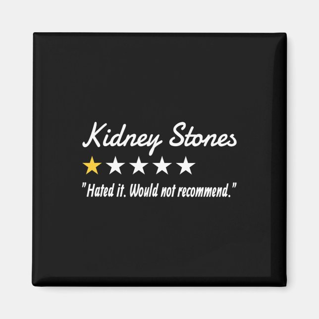 Kidney Stones 1-stjärnig recension Magnet (Framsidan)