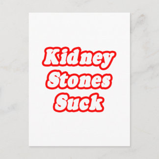 Kidney Stones Suck Vykort