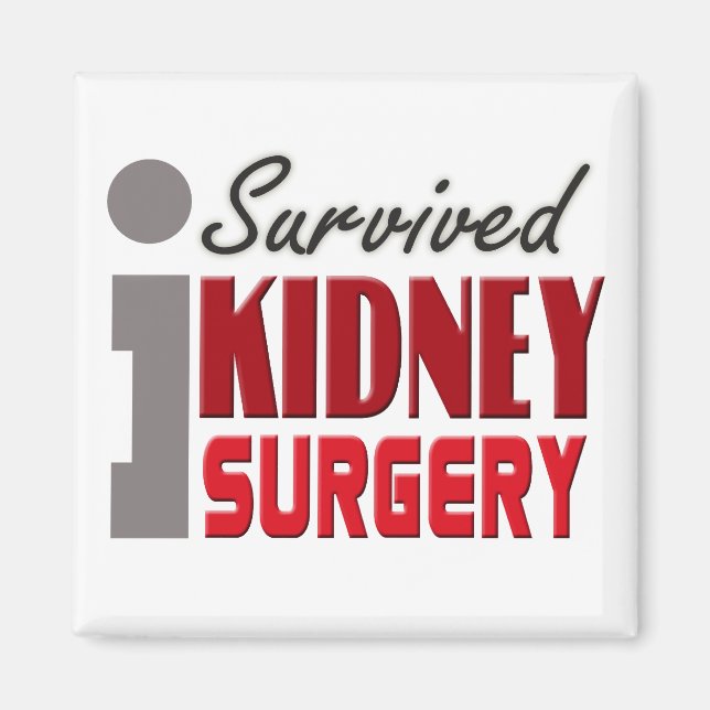 Kidney Survivor Magnet (Framsidan)