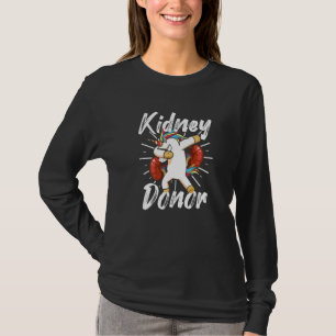 Kidney Transplant Donor Unicorn Surgery Recovery T Shirt