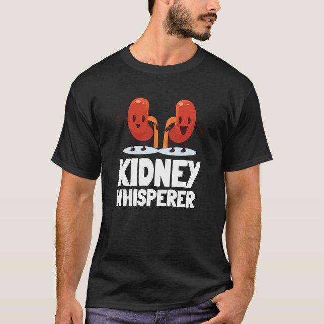 Kidney Transplant Organ Recipient Survivor Recover T Shirt (Framsida)