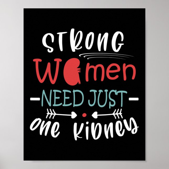 Kidney Transplant Surgery Kidney Donor Kidney Dise Poster (Framsidan)