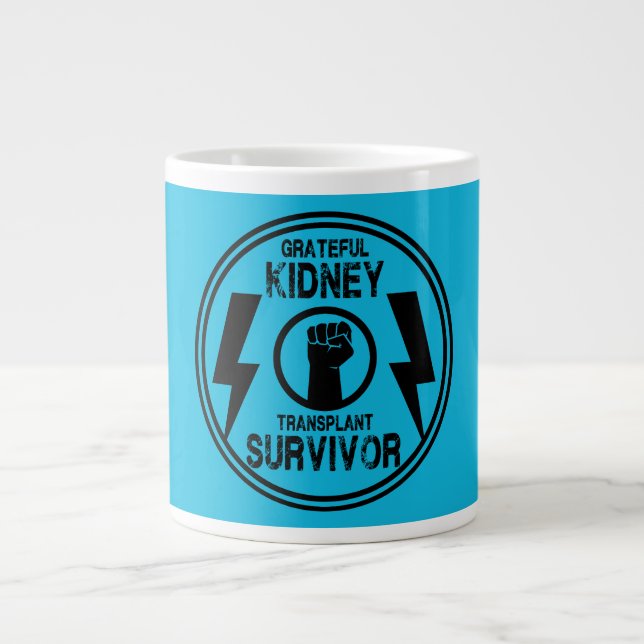 Kidney Transplant Survivor Jumbo Mugg (Framsidan)