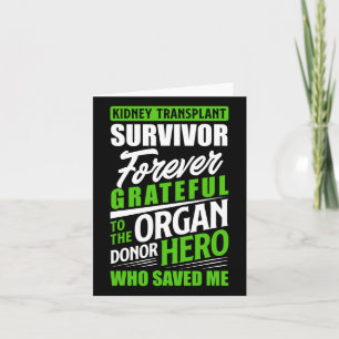 Kidney Transplant Survivor Organ Kidney Donor Reci Kort