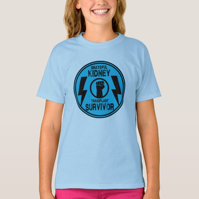 Kidney Transplant Survivor T Shirt (Framsida)