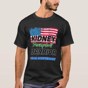 Kidney Transplant Warrior 5-årsdagen femte T Shirt