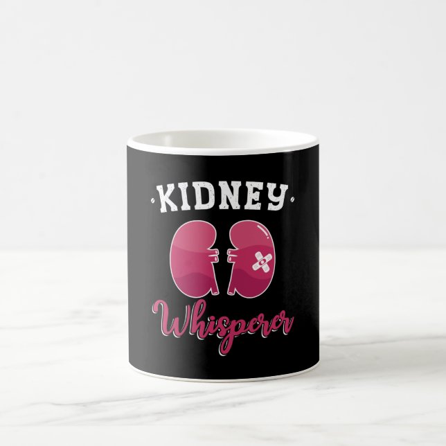 Kidney Whisperer Dialysis Nephrology Tech Kaffemugg (Center)