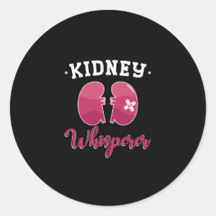 Kidney Whisperer Dialysis Nephrology Tech Runt Klistermärke