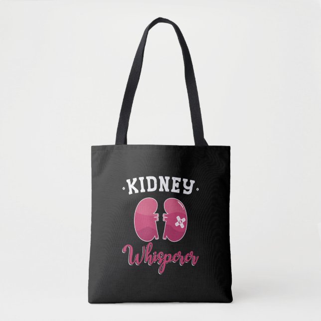 Kidney Whisperer Dialysis Nephrology Tech Tygkasse (Framsida)