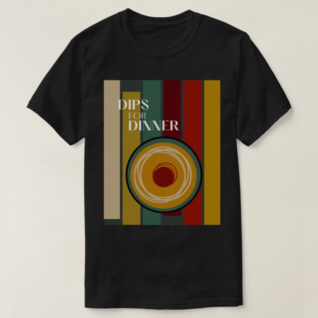 Kidor för middag t shirt (Design framsida)