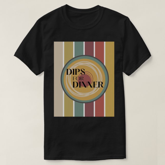 Kidor för middag - Vrid T Shirt (Design framsida)
