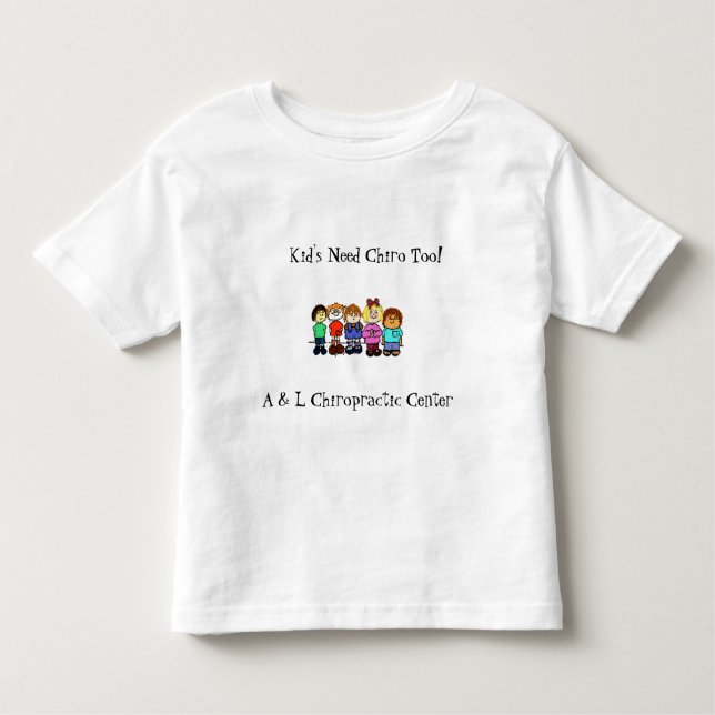 kids1 barnbehov Chiro för! , A & L Chiropracti… T-shirt (Framsida)