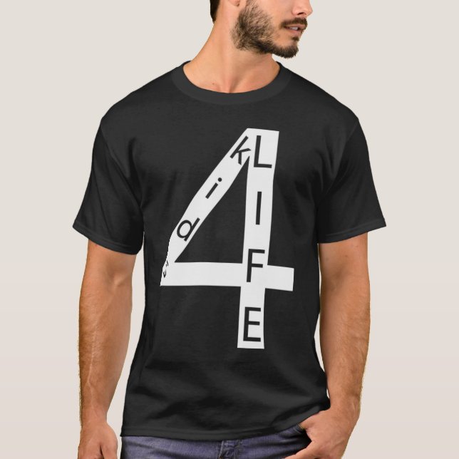 Kids4Life dubbla, mörk Tröja (Framsida)